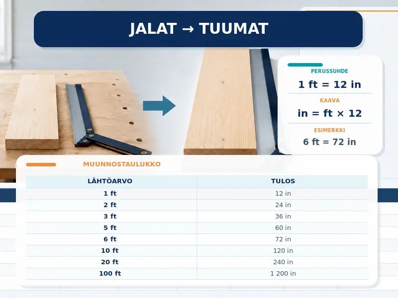 Jalat tuumiksi