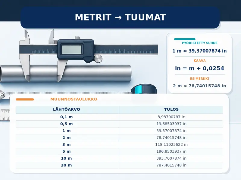 Metrit tuumiksi