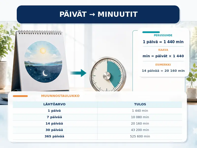 Päivät minuuteiksi
