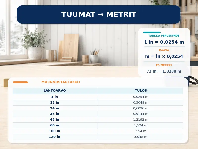 Tuumat metreiksi