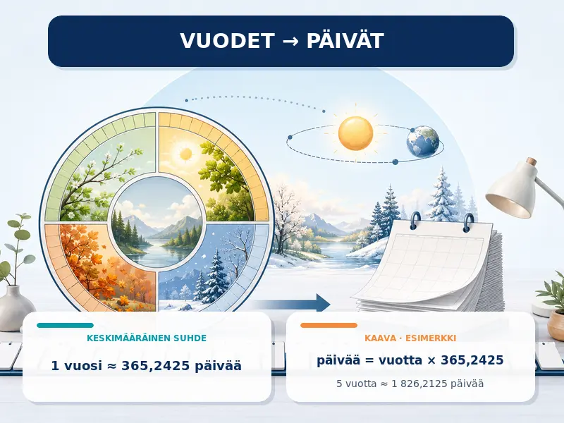 Vuodet päiviksi