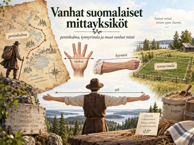 Vanhat suomalaiset mittayksiköt
